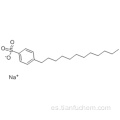 Dodecilbencenosulfonato de sodio CAS 25155-30-0